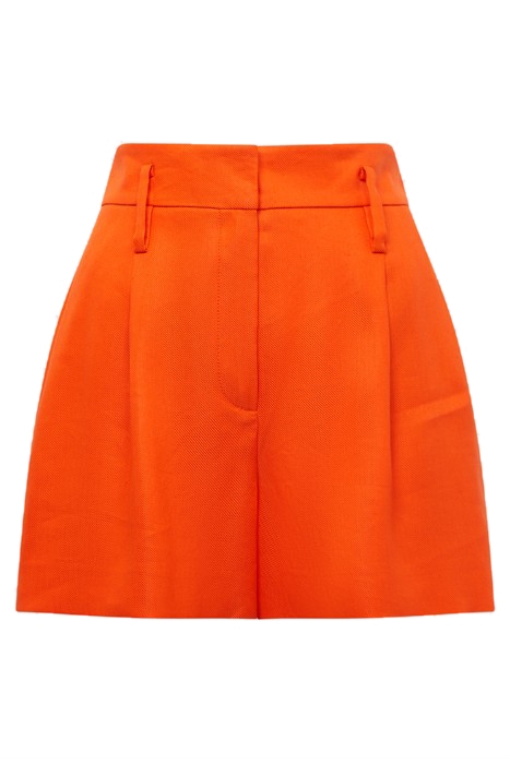 HOLLIE-PLEAT SHORTS ORANGE 4