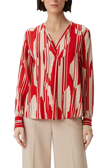 COMMA BLOUSES RED 1