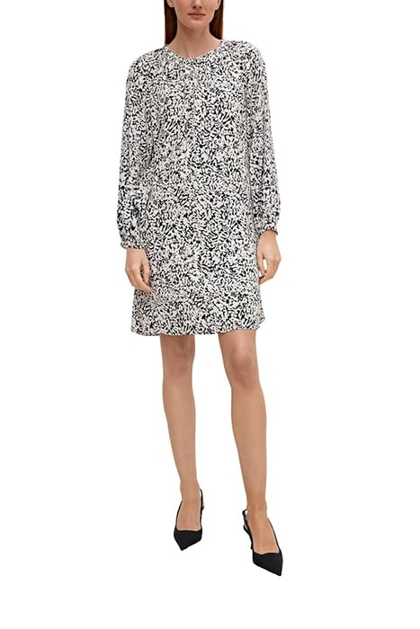 COMMA DRESSES GREY/BLACK 1