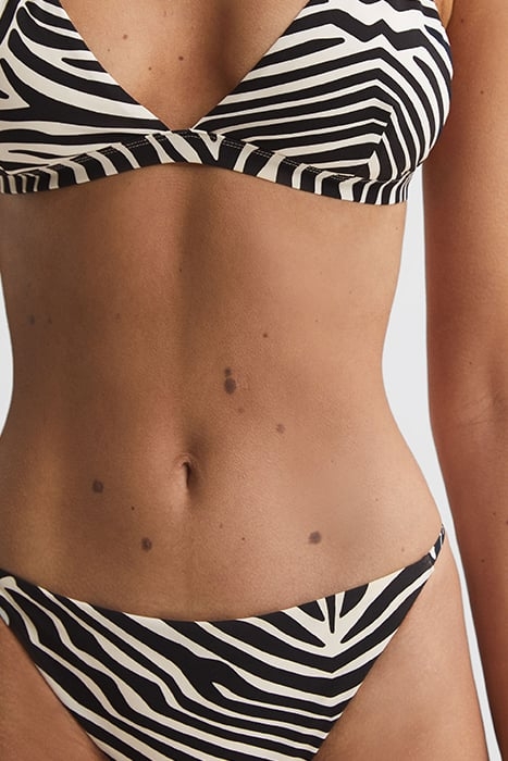 MELODY-ZEBRA BIKINI BLACK/WHITE 5