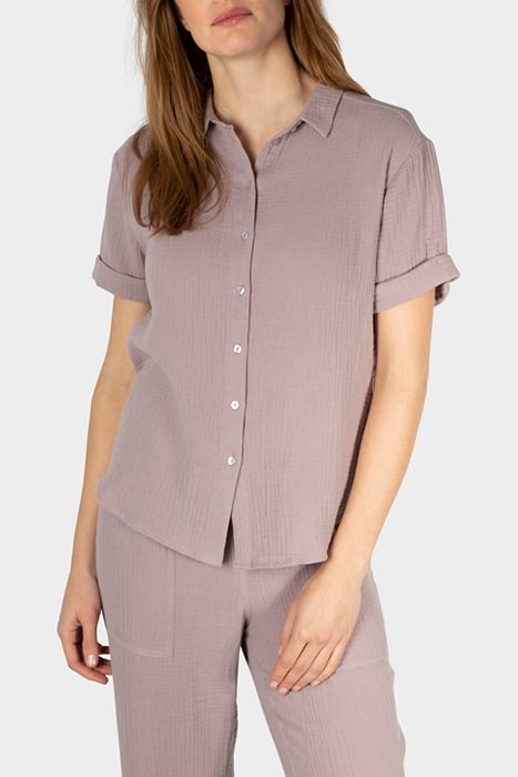 BLOUSE WOVEN 1/2 SLEEVES PURPLE DOVE 1