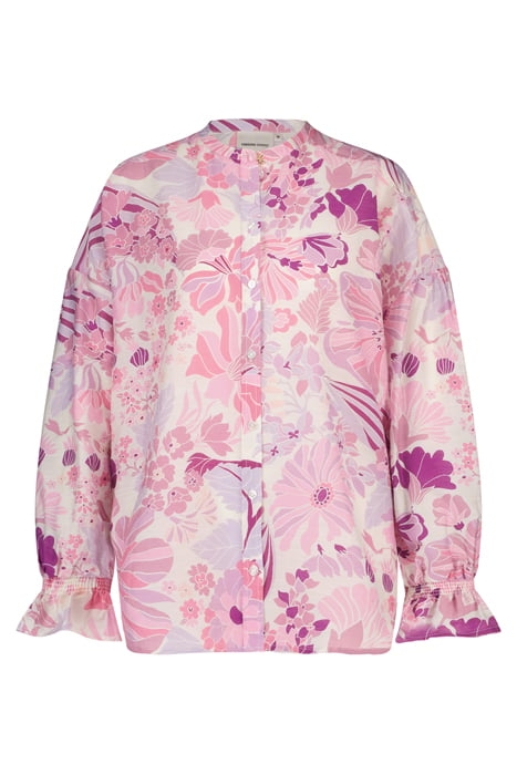 LEXI BLOUSE WARM WHITE/PINK CAND 3