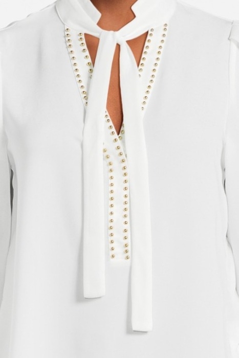 MARCIANO BY GUESS CIRCE SHIRT PALE BLOUSE PEARL 5