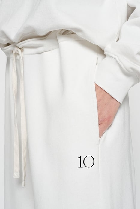 FLARED JOGGER ECRU 8