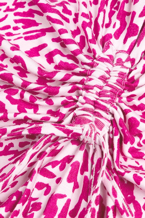 DRESS WOVEN LONG FESTIVAL FUCHSIA 5