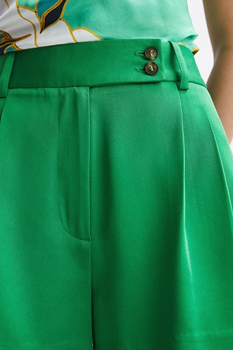 SOFIE-TAILORED SHORTS GREEN 6