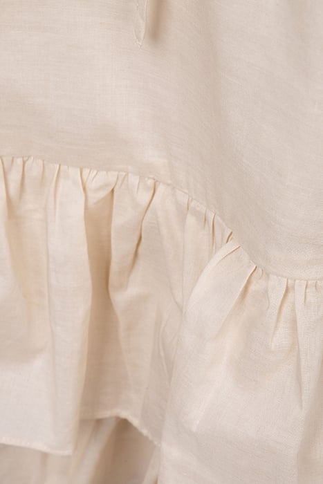 SADIE DRESS DUSTY WHITE DUSTY WHITE 3