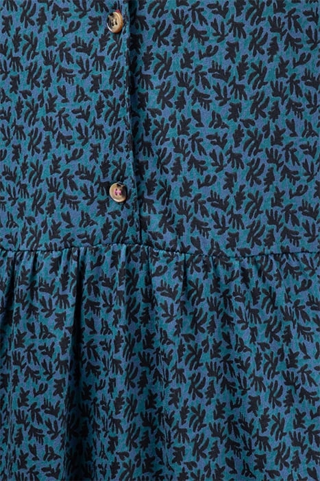 NAYA JERSEY DRESS TEAL MULTI 3