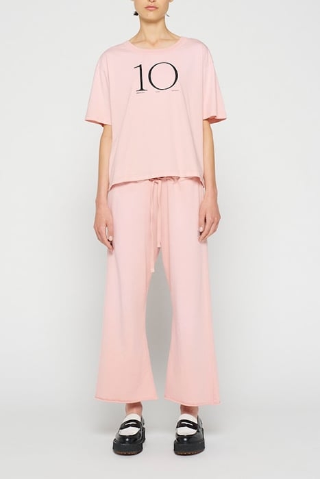 FLARED JOGGER DUSTY PEACH 3