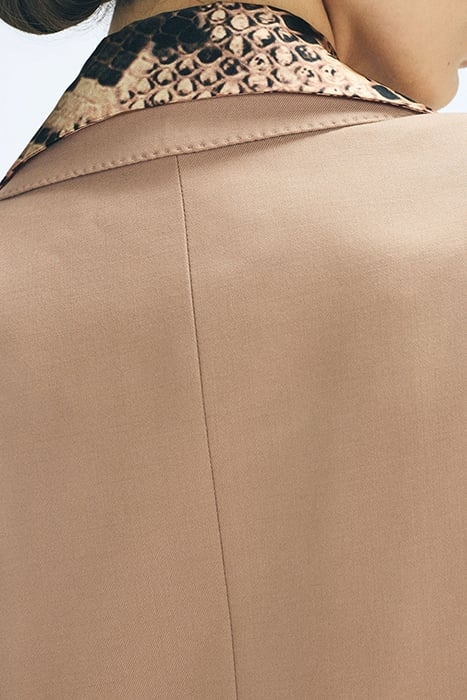 FLORA-OPEN BUTTON-DOWN SHIRT SNAKE 5