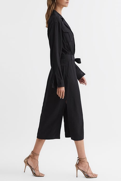 GAIL-SAFARI DRESS BLACK 4