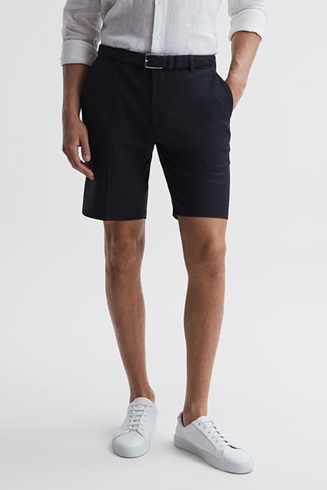 SOUTHBURY-FORMAL SHORTS NAVY 1