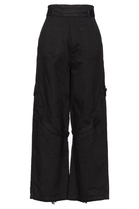 MOSCARDINO PANTALONE GABARDINA BLACK 3