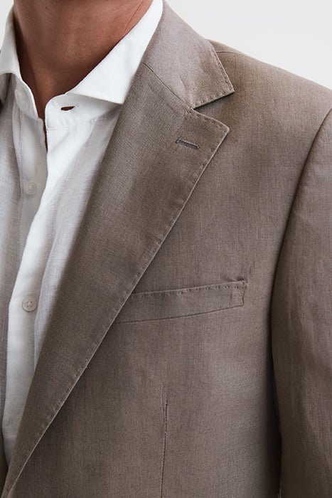 KIN-LINEN BLAZER SAGE 5