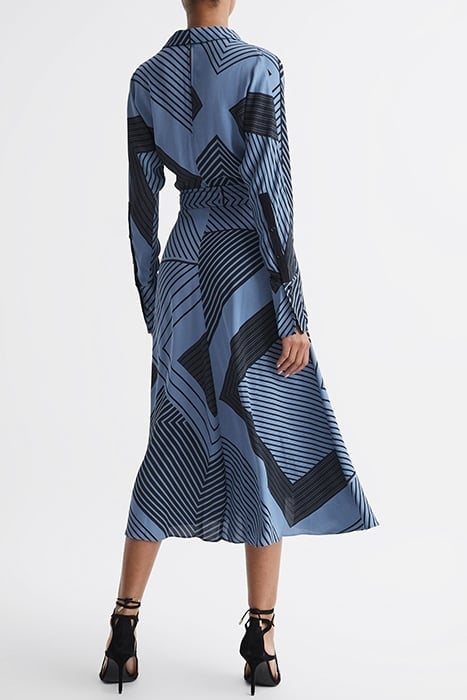 TALIA-SPLICED DRESS BLUE 2