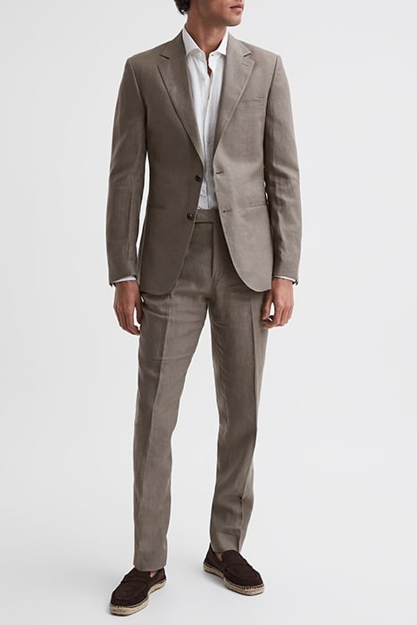 KIN-LINEN BLAZER SAGE 3