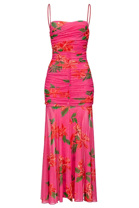 ABBRONZATO DRESS MULTI FUCHSIA/RED 1