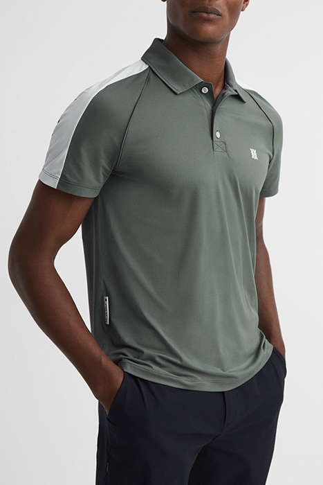 CAMBERLEY SHIRT SAGE/WHITE 1