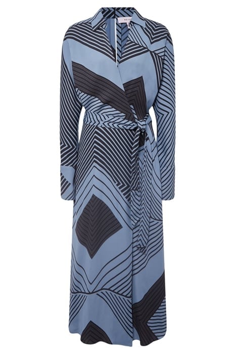 TALIA-SPLICED DRESS BLUE 3