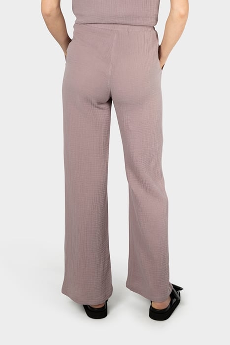 TROUSER WOVEN LONG PURPLE DOVE 2