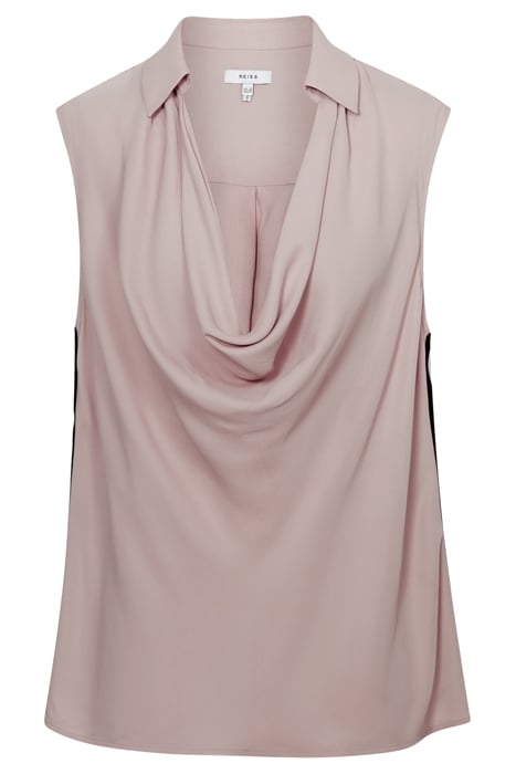 AMELIEE-COWL TANK TOP CAMI NUDE 4