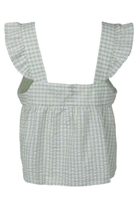 PENELOPE GINGHAM BABYDOLL TOP GINGHAM 3