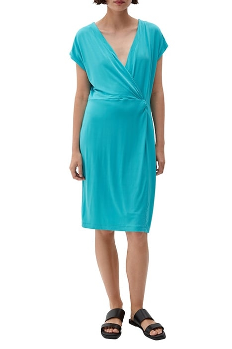 S.OLIVER DRESSES BLUE GREEN 1