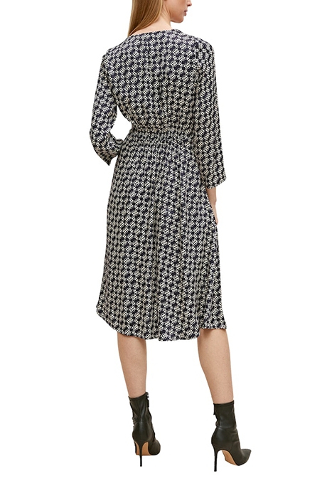 COMMA DRESSES GREY/BLACK 2