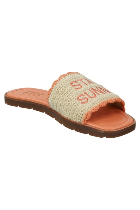 TILDA SANDAL CORAL/ECRU 2