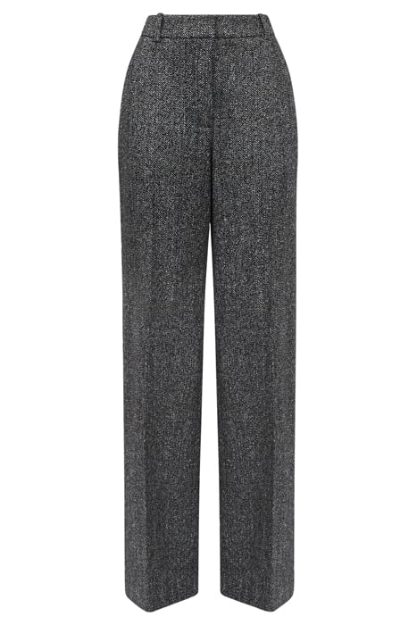 LUELLA-TEXTURE WIDE-LEG & FLARED PANTS GREY 4