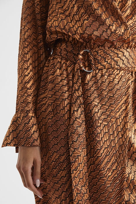 EMILY-DEVOURE DRESS BRONZE 7