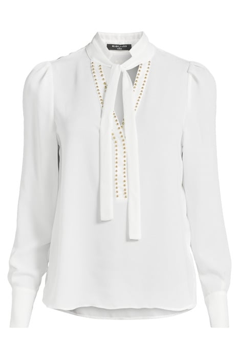 MARCIANO BY GUESS CIRCE SHIRT PALE BLOUSE PEARL 3