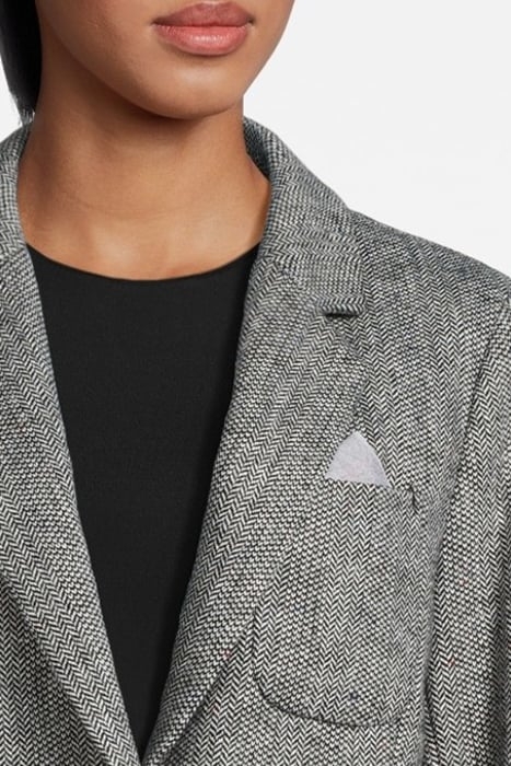 HERRINGBONE BLAZER HERRINGBONE TWEED 5