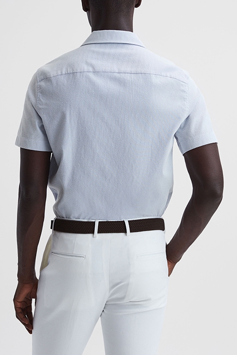 SAKA CASUAL SHIRT BLUE/WHITE 2