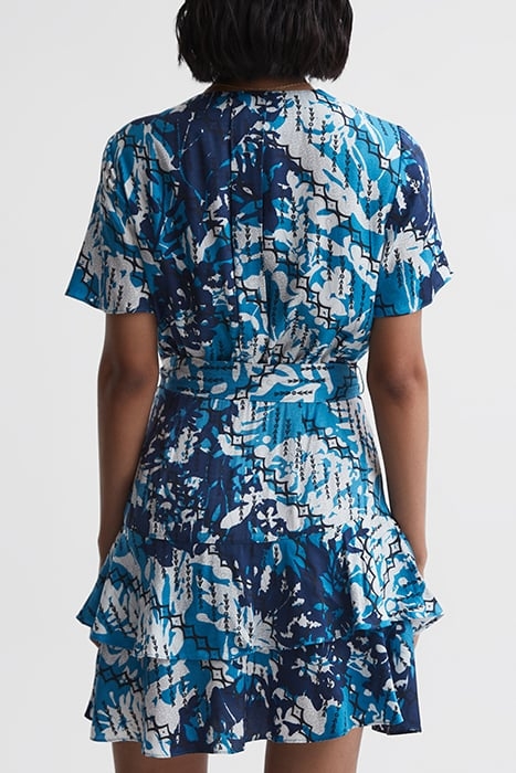 POSEY-DITSY DRESS BLUE 2