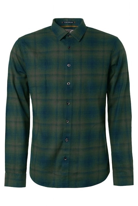 SHIRT CHECK DARK GREEN 4
