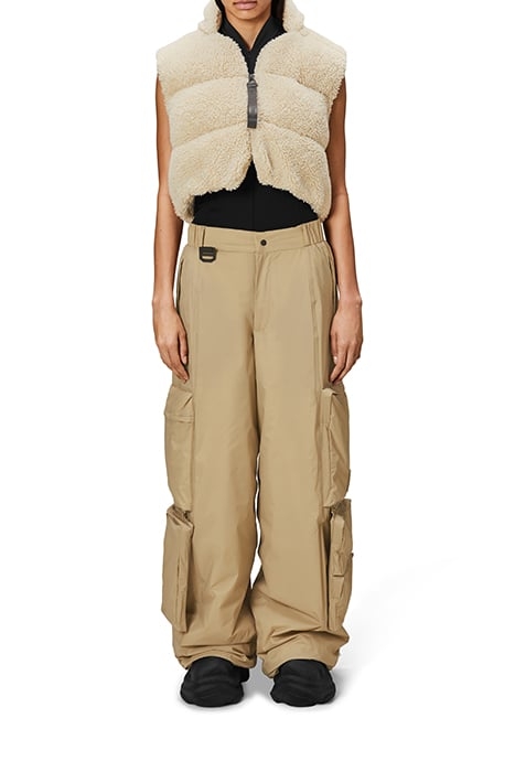 UNISEX VARDO SKI PANTS WIDE SAND 4