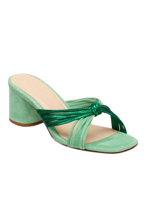 MONICA KNOT MULE ACAPULCO GREEN 2
