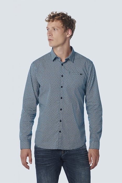 SHIRT STRETCH ALLOVER PRINTED OCEAN 1