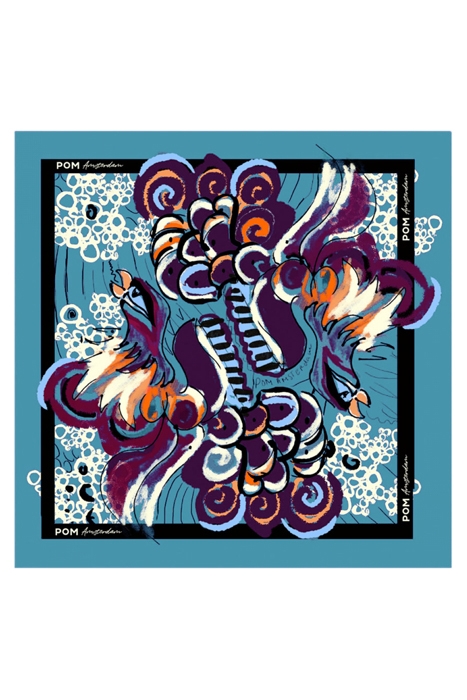 SHAWL - PRIDE ROYAL BLUE 1