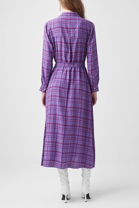 GWEN L/S SHIRT DRESS DAZZLING BL/PHLOX 2