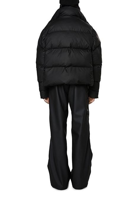 UNISEX BOXY PUFFER JACKET BLACK 2