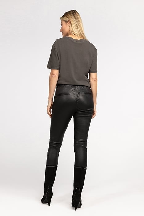 TEE ATTITUDE VINTAGE BLACK WITH WHITE 2