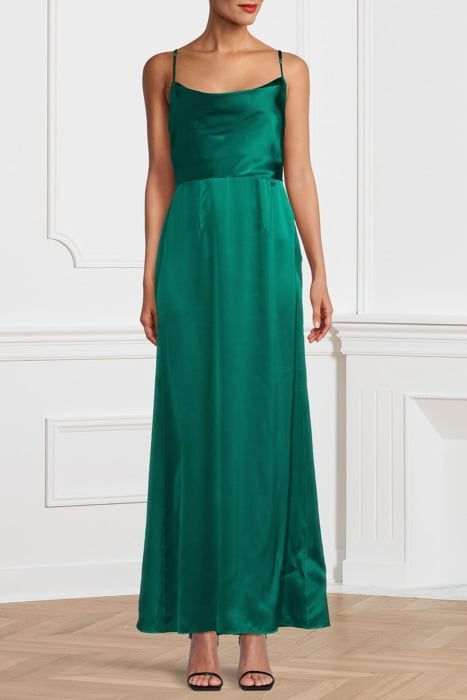 MARCIANO BY GUESS MADELYN MAXI DRESS CLASSIC EMERAL 1