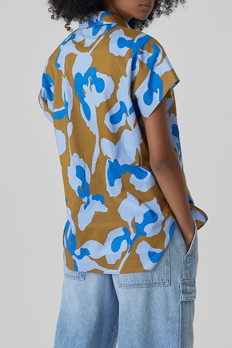 SHORT SLEEVE SHIRTS & BLOUSES OCEANIC BLUE 2