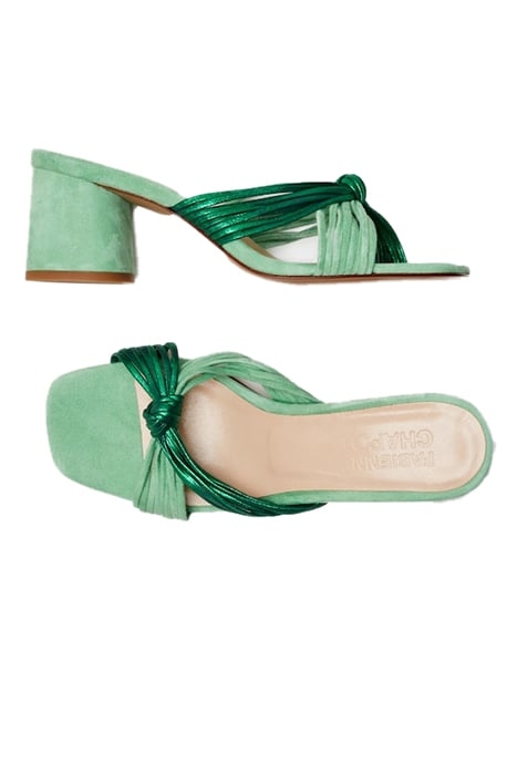 MONICA KNOT MULE ACAPULCO GREEN 3