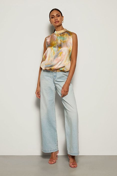 FIBRE TOP LIGHT ROSE PRINT 1