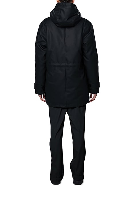 UNISEX GLACIAL PARKA BLACK 3