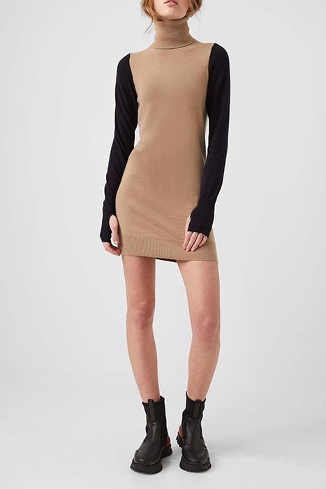 MILLIA COLOUR BLK VHARI JMPDRS CAMEL/ UTILITY BLUE 2