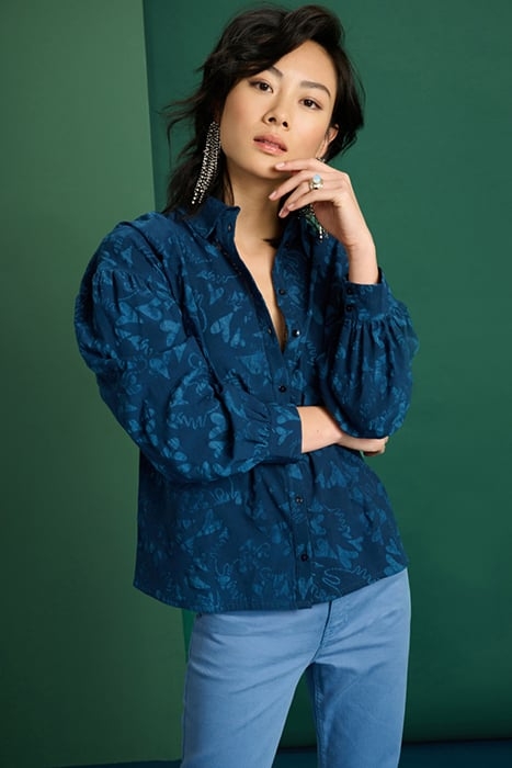 BLOUSE - LOVE ETERNAL BLUE 4